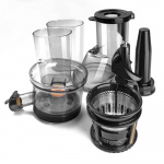 BLACK+DECKER Slow Juicer BXJE200E Børstet Rustfrit Stål BLACK+DECKER Slow Juicer BXJE200E Børstet Rustfrit Stål