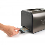 BLACK+DECKER Brødrister 2-Skiver Børstet Stål BLACK+DECKER Brødrister 2-Skiver Børstet Stål