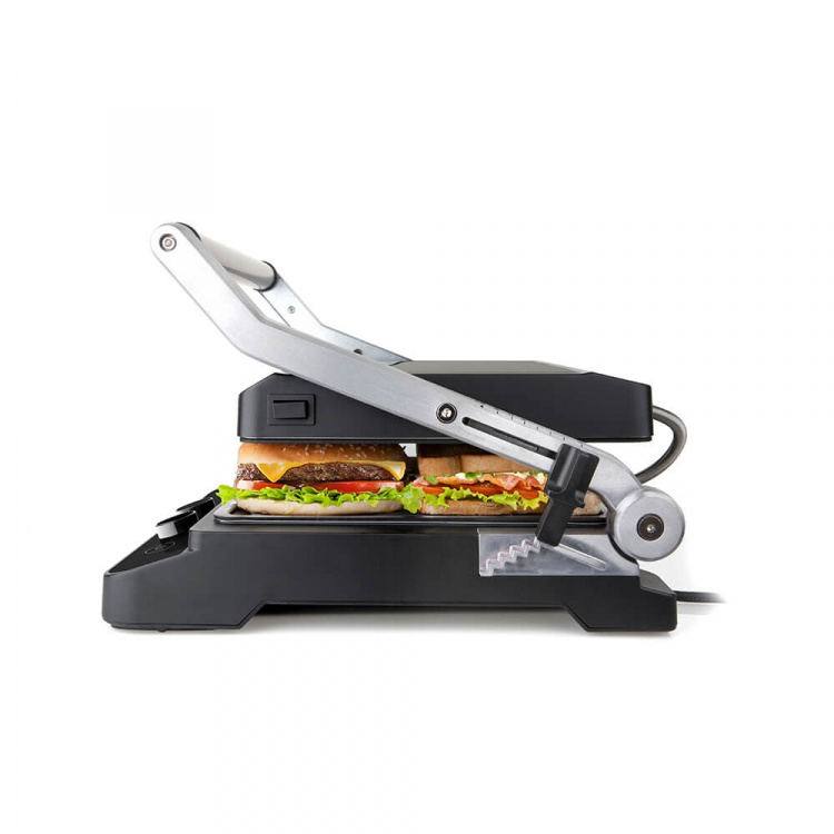 BLACK+DECKER Bordgrill, Ekstra Plade 2000W, Børstet Stål BLACK+DECKER Bordgrill, Ekstra Plade 2000W, Børstet Stål