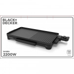 BLACK+DECKER Bordgrill 2000W Sort