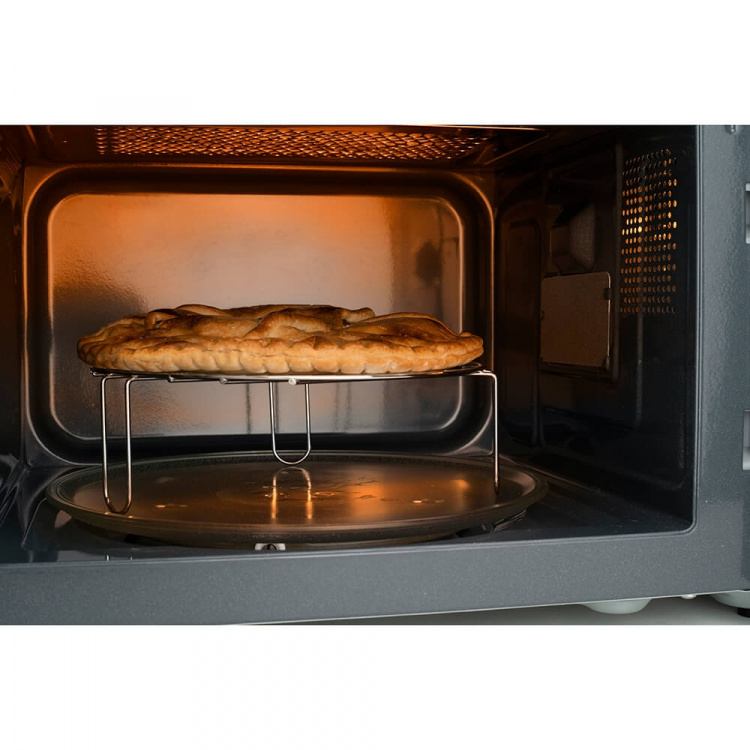 BLACK+DECKER Mikrobølgeovn med grill 23L 900W Sort