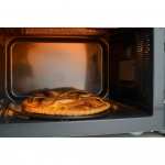 BLACK+DECKER Mikrobølgeovn med grill 23L 900W Sort