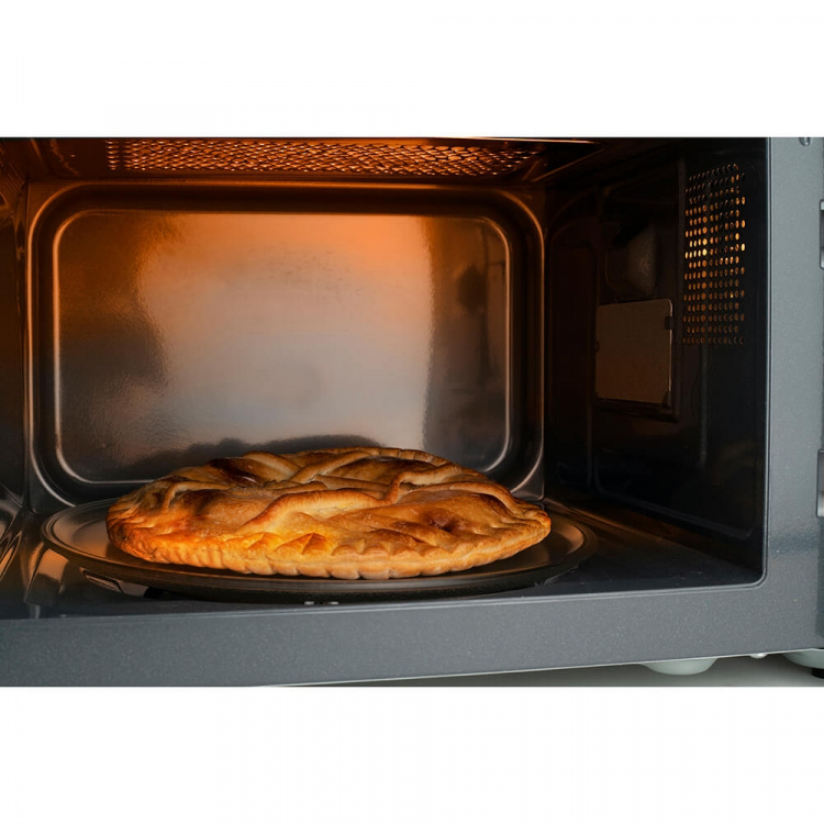 BLACK+DECKER Mikrobølgeovn med grill 23L 900W Sort