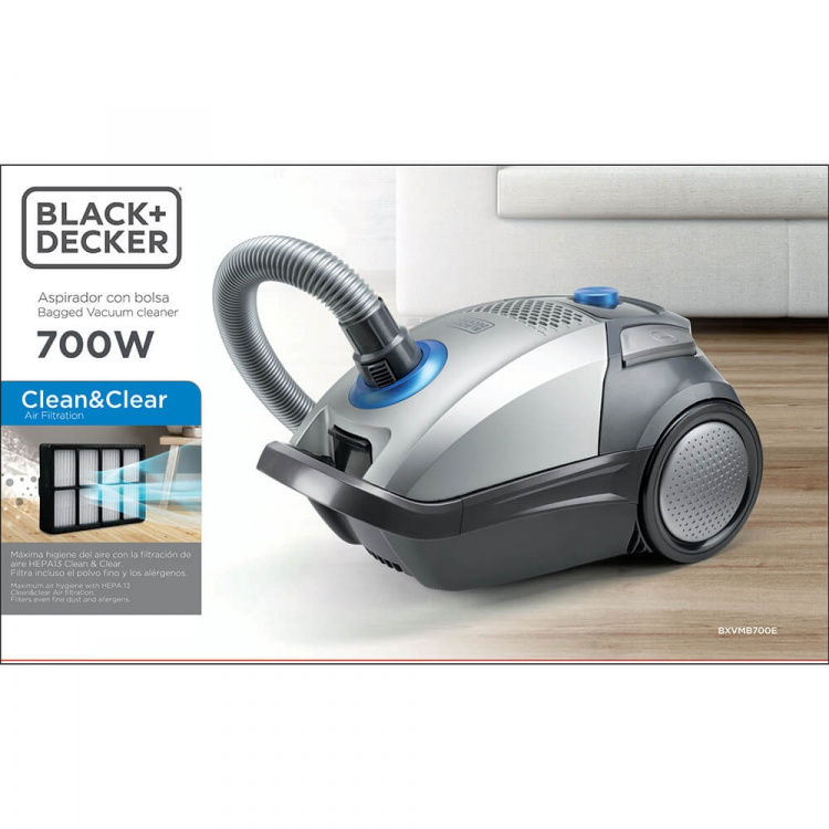 BLACK+DECKER Støvsuger 700W BLACK+DECKER Støvsuger 700W
