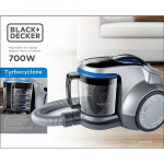 BLACK+DECKER Støvsuger Poseløs 700W BLACK+DECKER Støvsuger Poseløs 700W