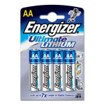 Energizer Batteri AA/LR6 Ultimate Lithium 4-pak