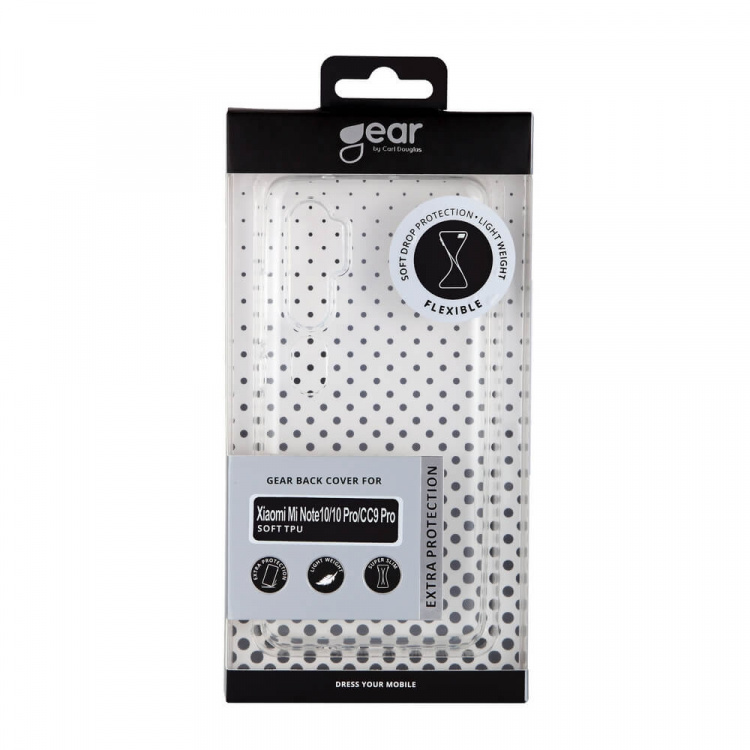 Gear Mobilcover TPU Transparent - Xiaomi Mi Note10/Note10 Pro CC9 Pro