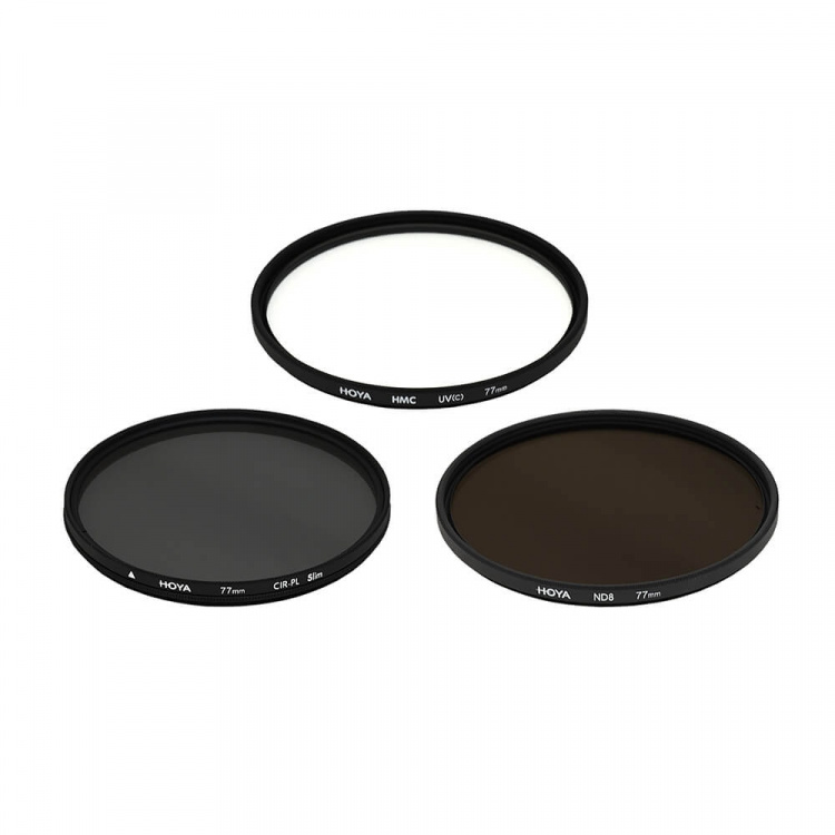 Hoya Filterkit UV(C) Pol.Circ. NDx8 62mm