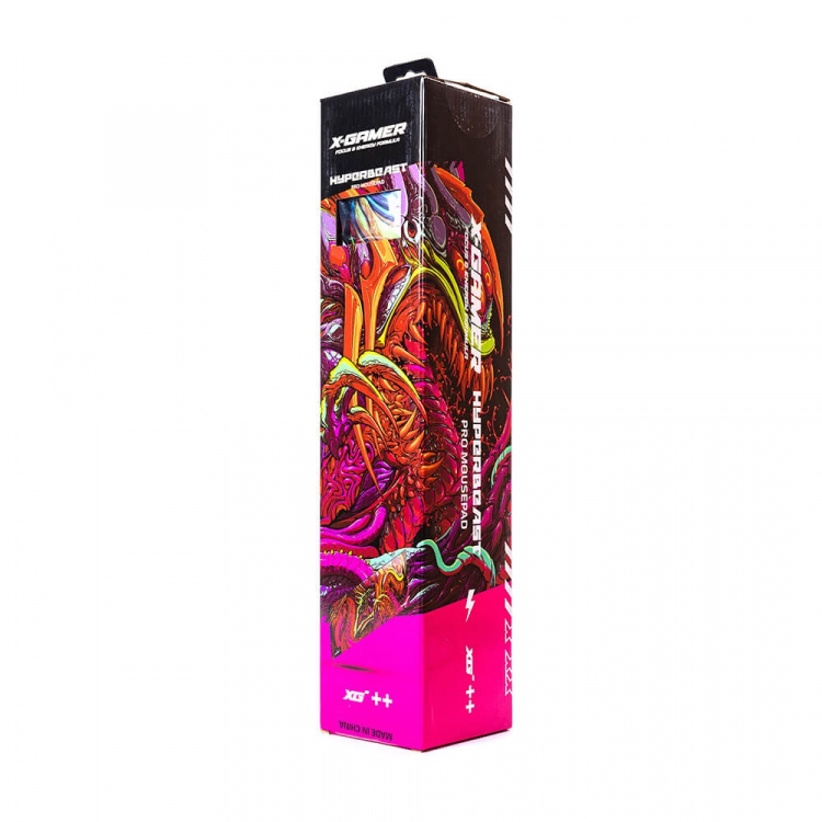 X-GAMER Gaming Musemåtte Hyper Beast 1100x450