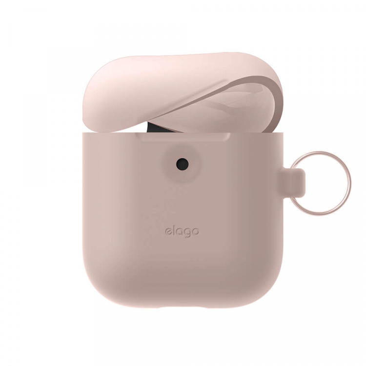 Elago AirPod 3 Hang Silikoneetui Sand Pink Elago AirPod 3 Hang Silikoneetui Sand Pink