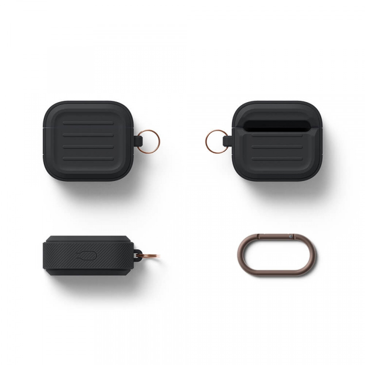 Elago AirPods 3 Armor Hang-Etui Sort Elago AirPods 3 Armor Hang-Etui Sort