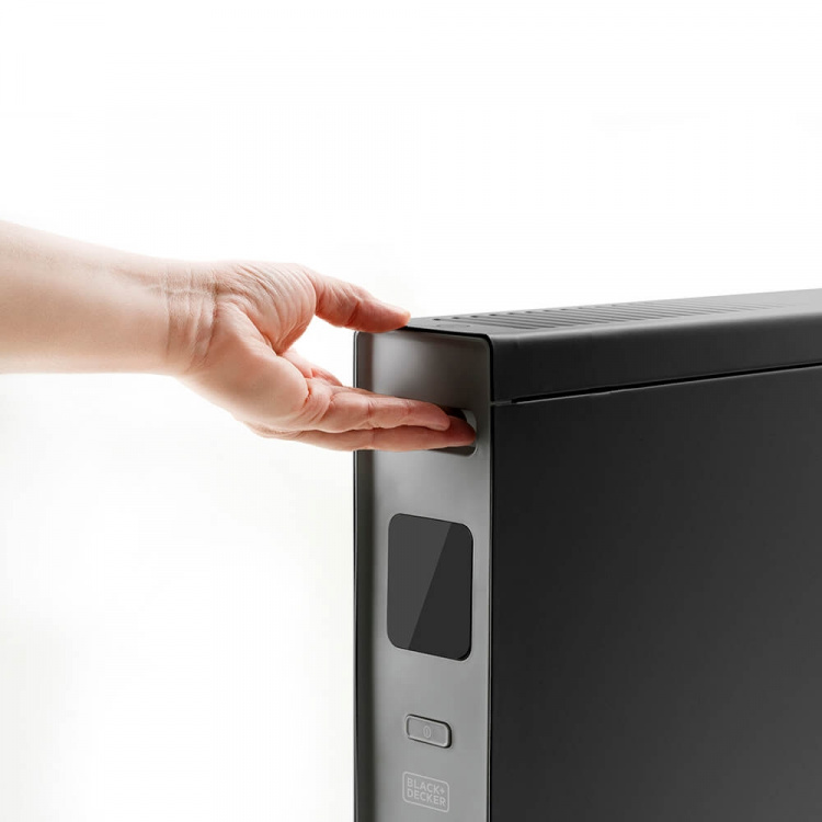 BLACK+DECKER Konvektionsradiator 2000W Digital Sort