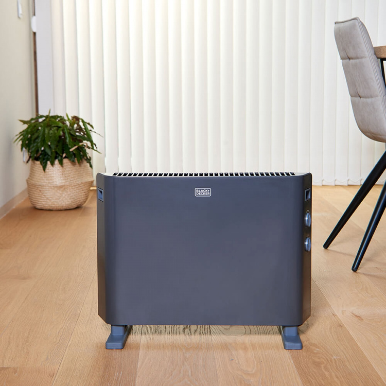 BLACK+DECKER Konvektionsradiator 2000W Sort