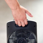 BLACK+DECKER Varmeblæser 2000W IP21 Hvid