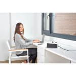 BLACK+DECKER Varmeblæser 2000W Hvid