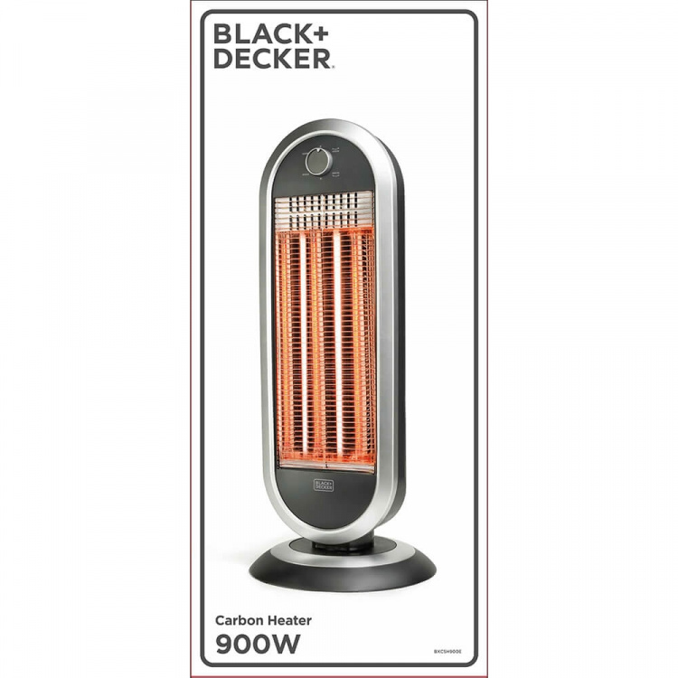 BLACK+DECKER Kulfiber-Varmer 900W