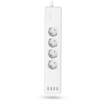 Hama WiFi 4-stikdåse, Overbelastningsbeskyttelse Hama WiFi 4-stikdåse, Overbelastningsbeskyttelse