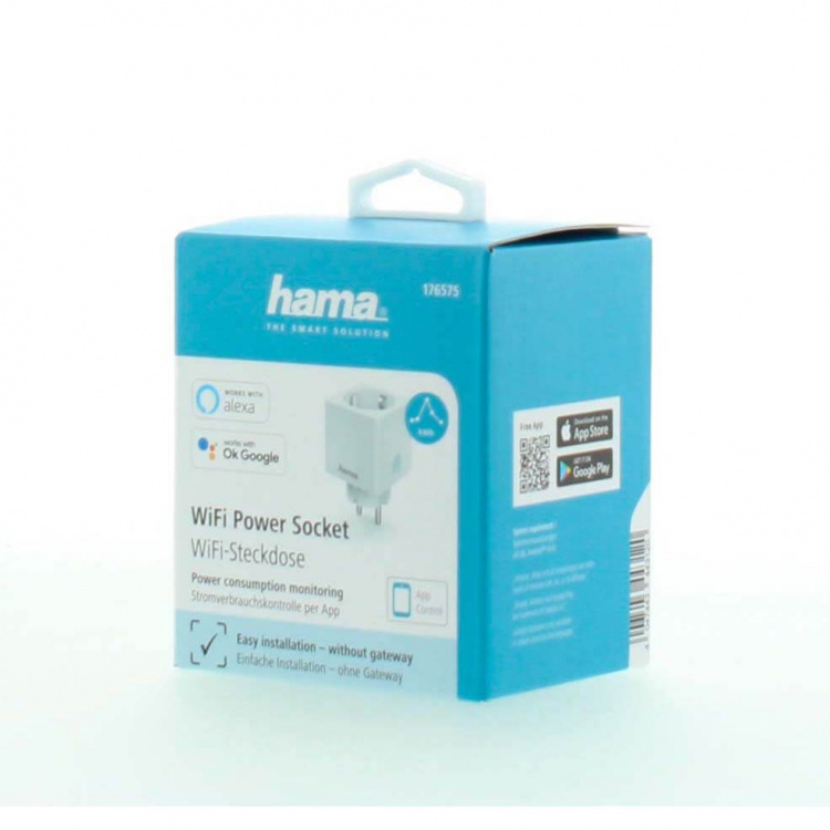 Hama WiFi-udtag Elforbrugsmåler