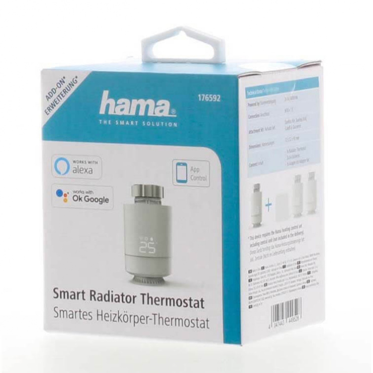Hama Wifi Smart Radiatortermostat Hama Wifi Smart Radiatortermostat