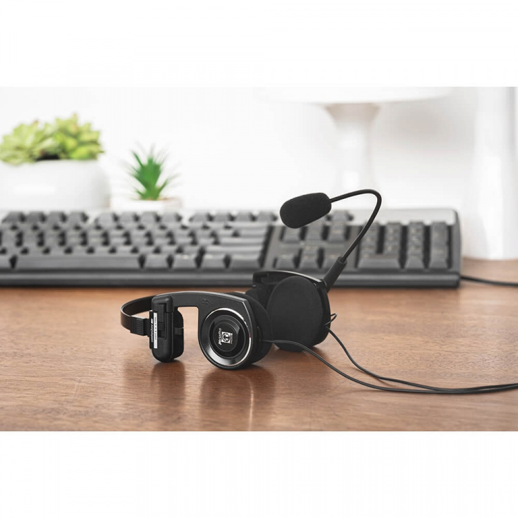 Koss Hovedtelefon PortaPro Communication Headset On-Ear Mic Sort