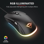 Trust GXT 922 Ybar Gaming Mouse, Svart