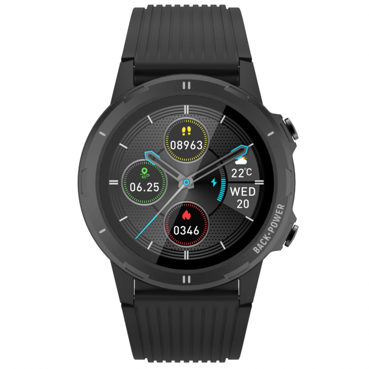 Denver Bluetooth Smart Watch med pulssensor, Svart