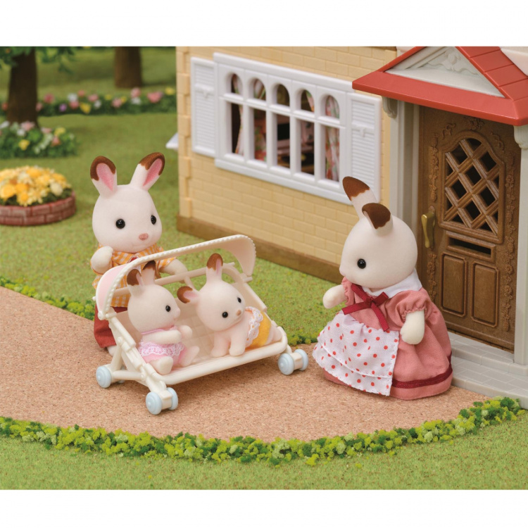Sylvanian families Triplets Stroller