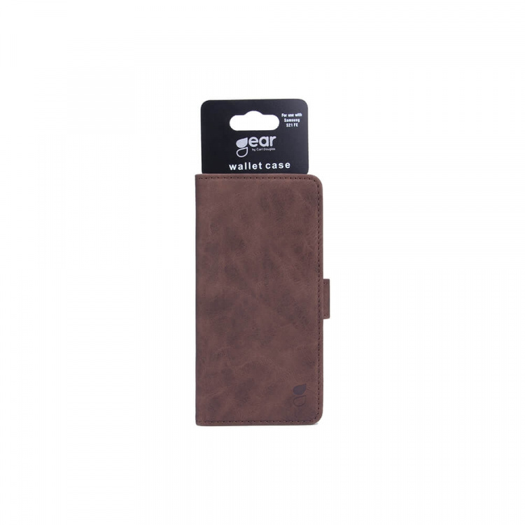Gear Wallet Brun - Samsung S21 FE 5G