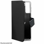 Celly Wallet Case Galaxy S22 Ultra, Svart