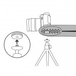 MYMIGGO MIGGO Kamera Wrap/Rem 50 Spejlløs Sort