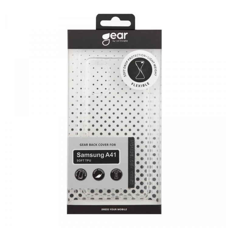 Gear Mobilcover TPU Transparent - Samsung A41
