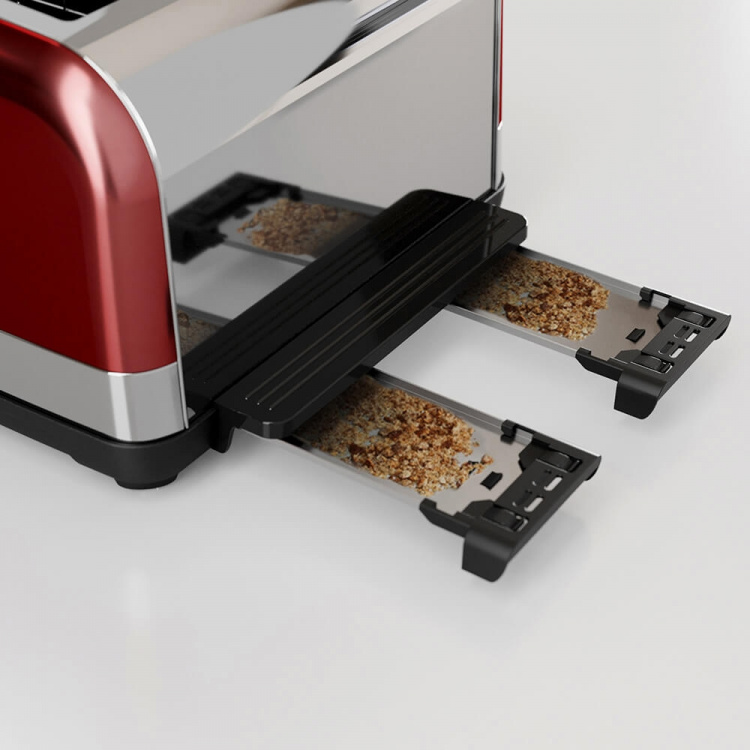 Morphy Richards Brødrister Venture 4 Skiver Rød