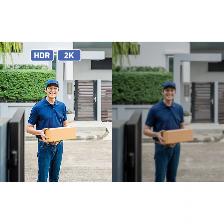 ISMARTGATE Dørklokke med kamera og kabel