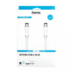 Hama Antennekabel 90dB 10,0m Hvid