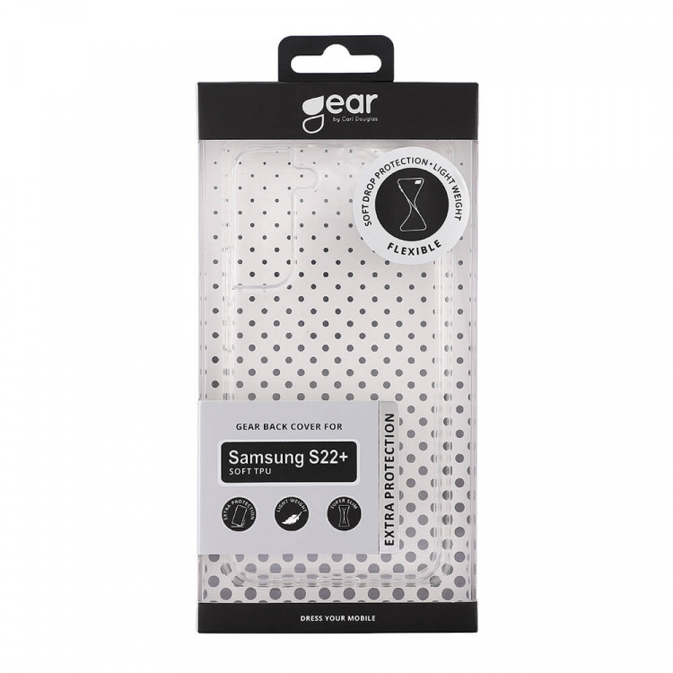 Gear Mobilcover TPU Transparent - Samsung S22+