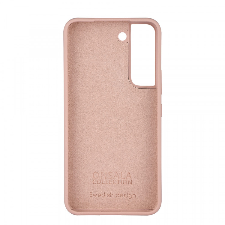 Onsala Mobilcover Silikone Sand Pink - Samsung S22