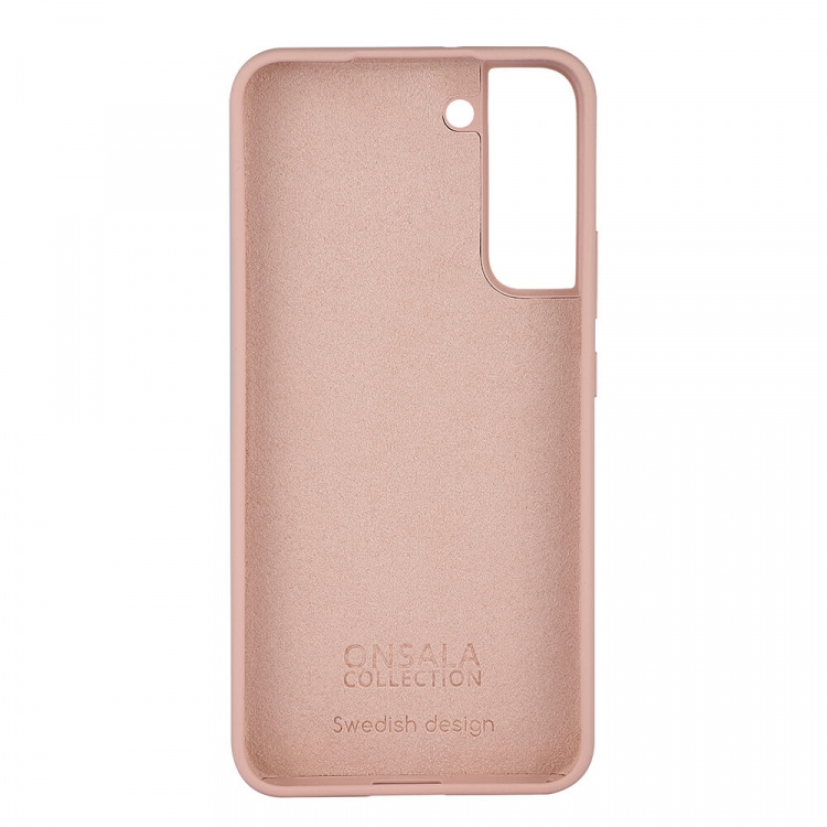 Onsala Mobilcover Silikone Sand Pink - Samsung S22+