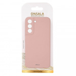 Onsala Mobilcover Silikone Sand Pink - Samsung S22+