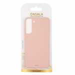 Onsala Mobilcover Silikone Sand Pink - Samsung S22+