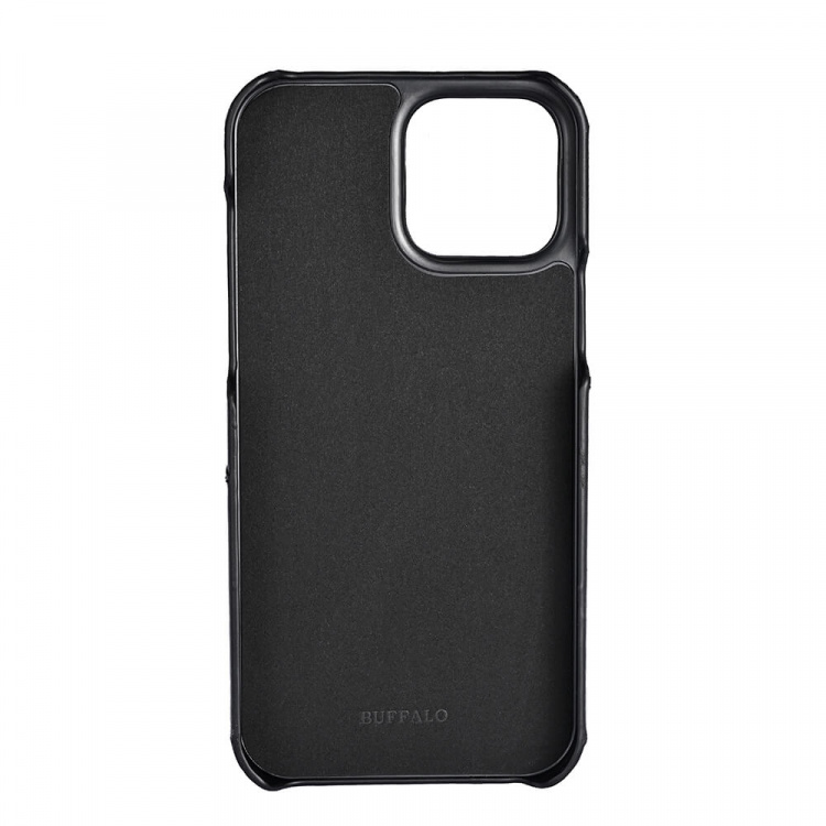 Buffalo Cover Læder Sort - iPhone 13 Pro Max Buffalo Cover Læder Sort - iPhone 13 Pro Max