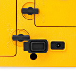 Nedis FM-radio | Radio på Byggepladsen | FM | Batteri / Strømforsyning | Digital | 15 W | Skærmstørrelse: 2.2 