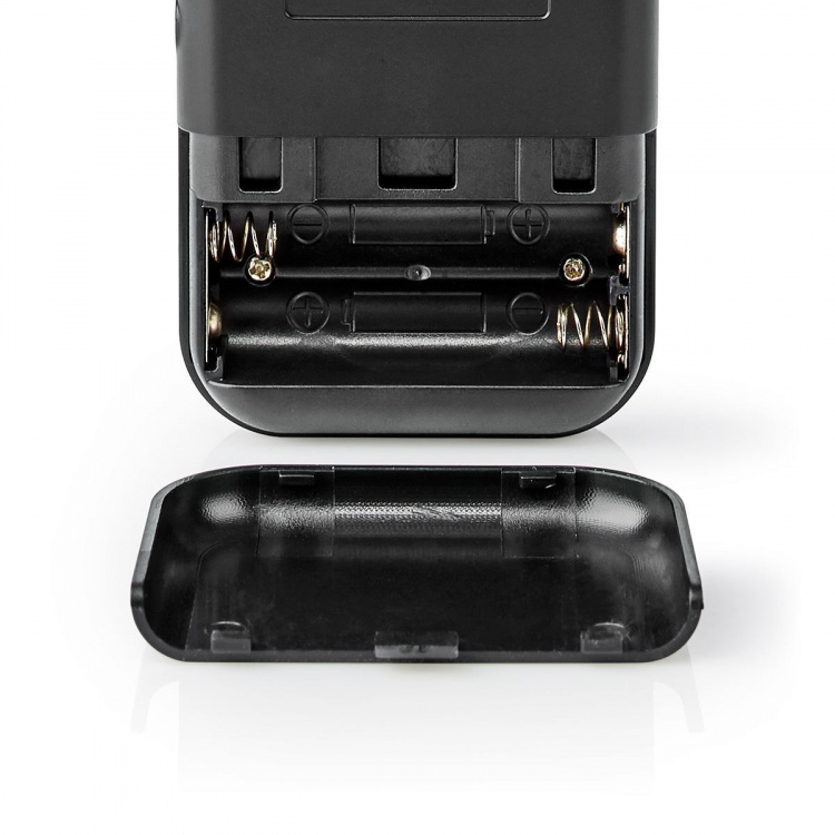 Nedis FM-radio | Bærbart design | AM / FM | Batteri | Analog | 1.5 W | Sort hvid skærm | Hovedtelefonudgang | IP20 | Aluminium / Sort