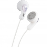 JVC Hovedtelefon F14 Gumy In-Ear Hvid
