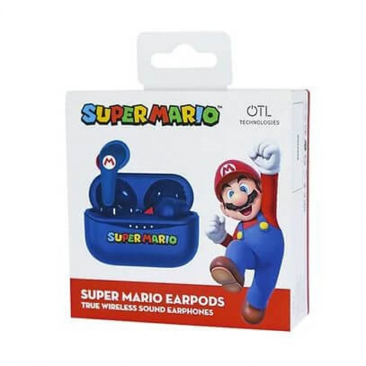 SUPERMARIO Høretelefoner In-Ear TWS Super Mario Blå