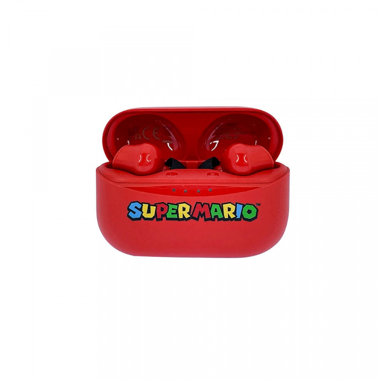 Super Mario Høretelefoner In-Ear TWS Super Mario Rød Super Mario Høretelefoner In-Ear TWS Super Mario Rød