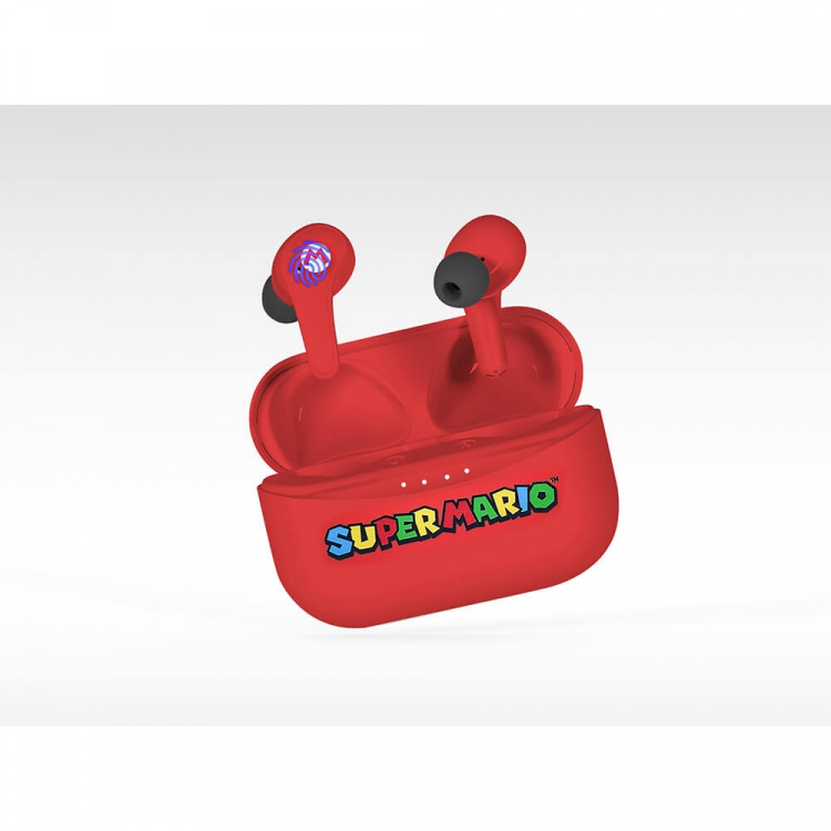 Super Mario Høretelefoner In-Ear TWS Super Mario Rød Super Mario Høretelefoner In-Ear TWS Super Mario Rød