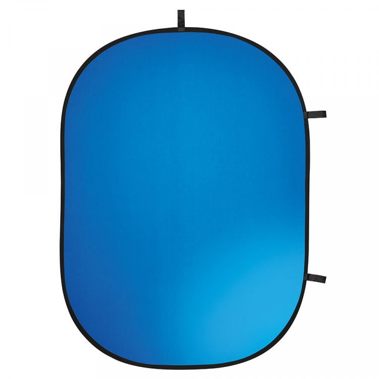 Hama Foldbar Baggrund 2-i-2 Grøn/Blå 150x200 cm