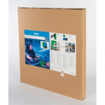 Hama Foldbar Baggrund 2-i-2 Grøn/Blå 150x200 cm