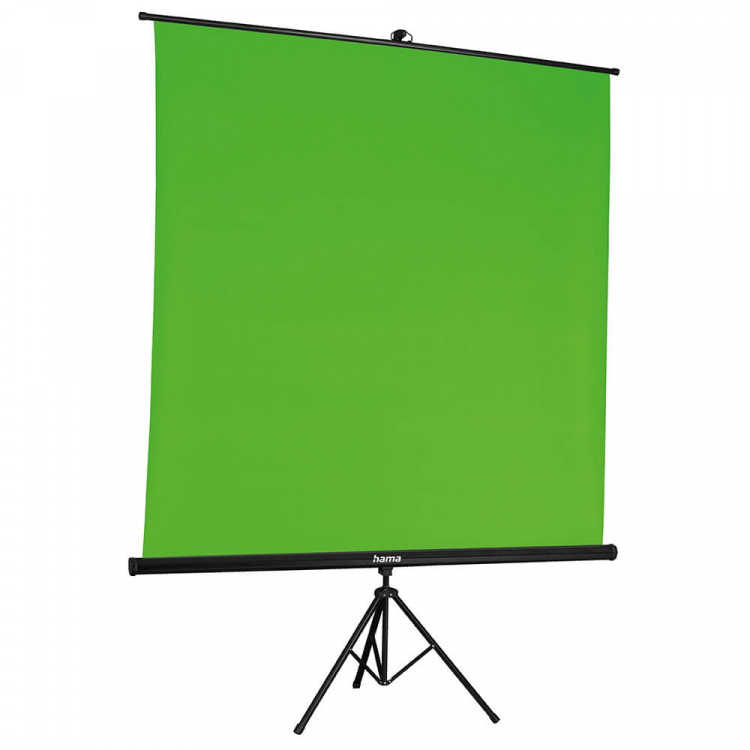 Hama Green Screen Baggrund med stativ 180x180 cm