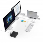 Hama USB-C Dockingstation Connect2Office Pro 10 Porte Hama USB-C Dockingstation Connect2Office Pro 10 Porte